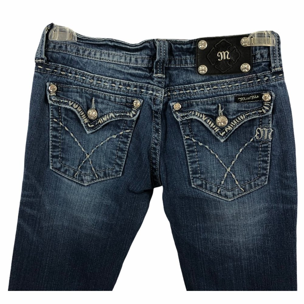 Miss Me Jeans Dark Wash Bootcut - Picture 3 of 8